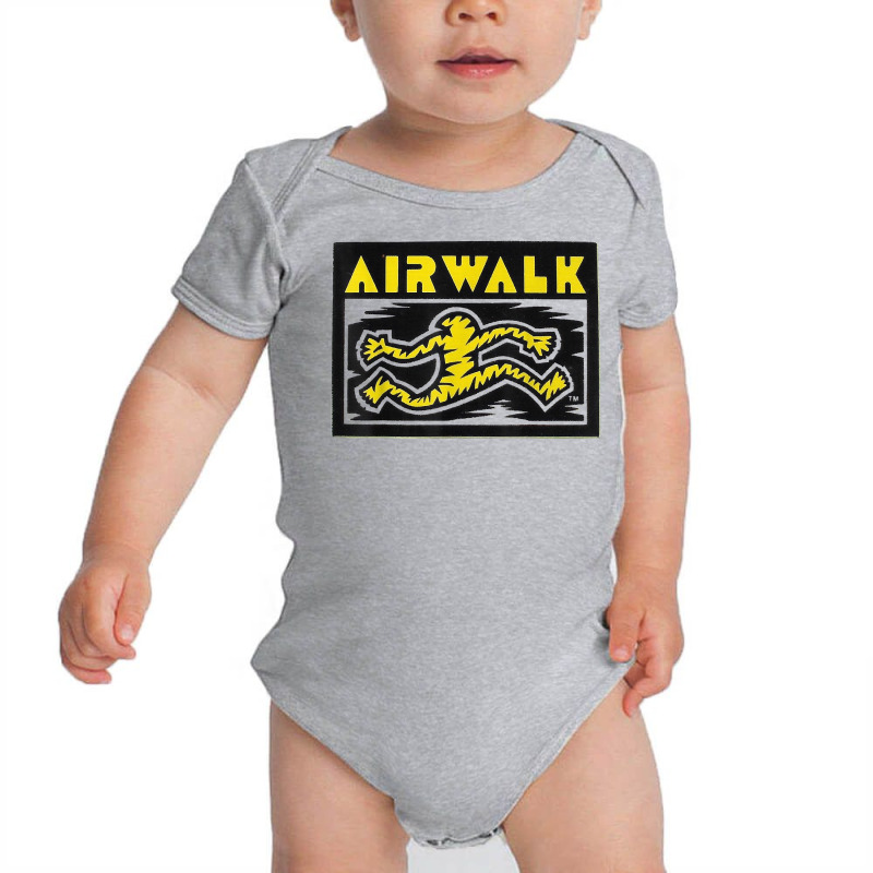 Running Man Airwalks Shoes Skateboard T Shirt Baby Bodysuit by cm-arts | Artistshot