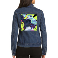 Cyberpunk Edgerunners Rebecca-mwoqs Ladies Denim Jacket | Artistshot