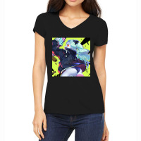 Cyberpunk Edgerunners Rebecca-mwoqs Women's V-neck T-shirt | Artistshot