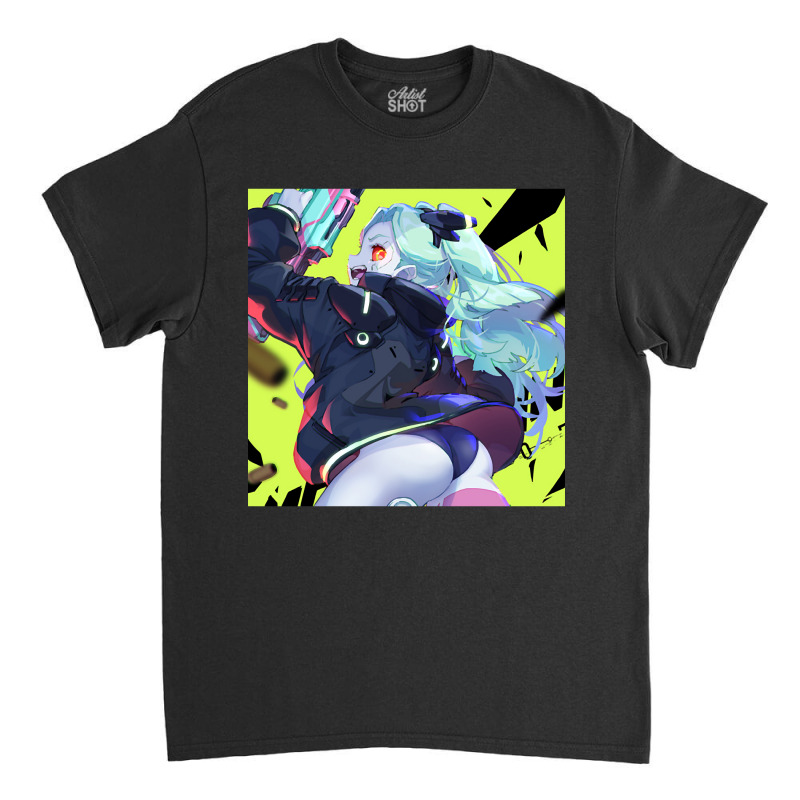 Cyberpunk Edgerunners Rebecca-mwoqs Classic T-shirt by webberkyla | Artistshot