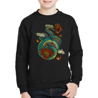 Chinese Dragon, Oriental Vintage, Symbolic, East Asian Culture, Japane Youth Sweatshirt | Artistshot