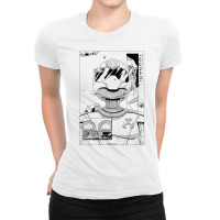 Toonami T.o.m. Rubble T Shirt Ladies Fitted T-shirt | Artistshot