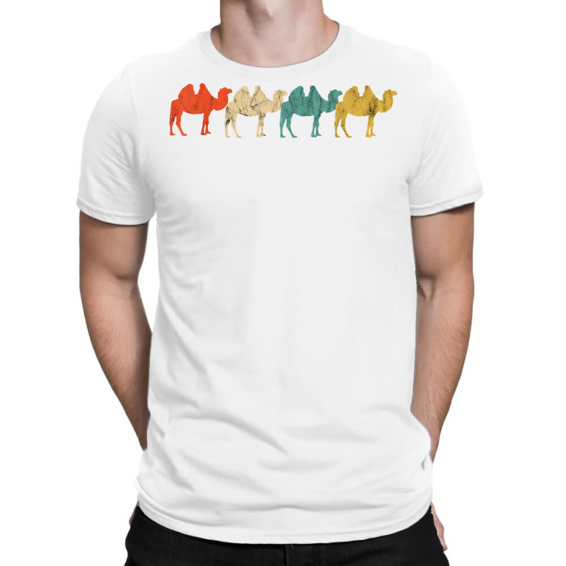 Camel Train Caravan Arabian Camel Animal Desert T Shirt T-Shirt by cm-arts | Artistshot