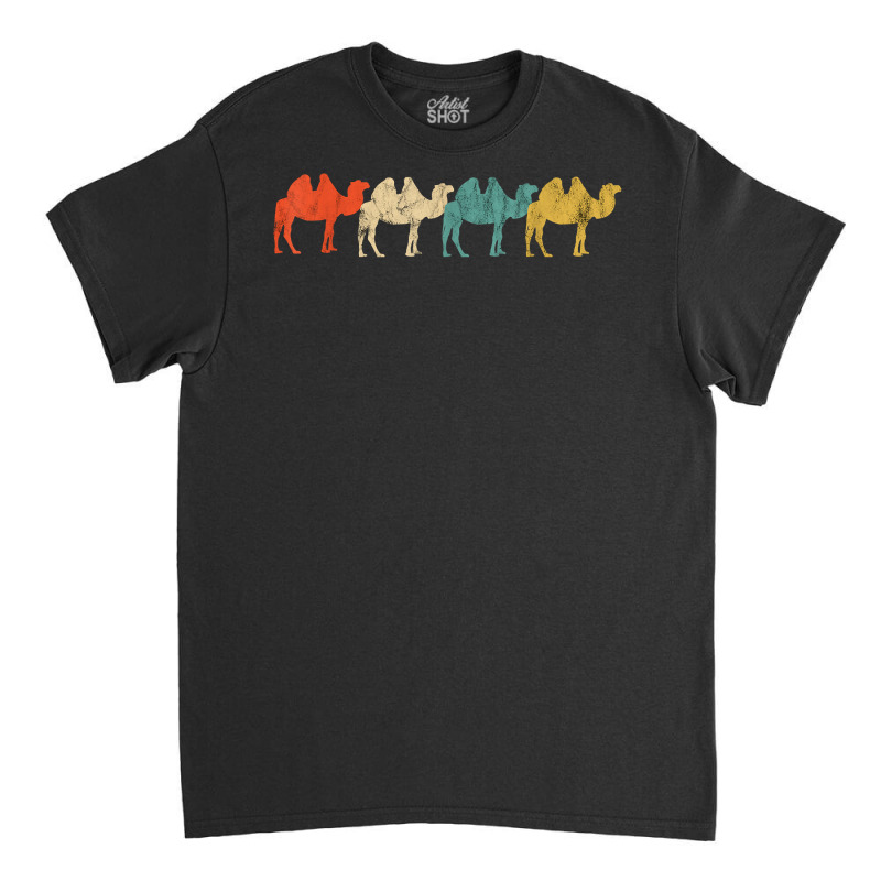 Camel Train Caravan Arabian Camel Animal Desert T Shirt Classic T-shirt by cm-arts | Artistshot