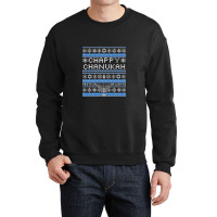 Chappy Chanukah Sweater, Hanukkah Crewneck Sweatshirt | Artistshot