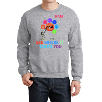 The Dot T  Shirt Funny Make Your Mark And See Where It Takes You The D Crewneck Sweatshirt | Artistshot