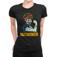 Fully Vaccinated, Vaccinated Zombie, Pro Vaccination Halloween, Fully  Ladies Fitted T-shirt | Artistshot