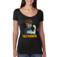 Fully Vaccinated, Vaccinated Zombie, Pro Vaccination Halloween, Fully  Women's Triblend Scoop T-shirt | Artistshot