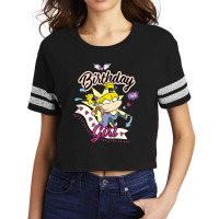 Rugrats Birthday Girl Angelica Scorecard Crop Tee | Artistshot