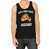 Womens Lets Taco Bout History Funny Food Humor Foodie Historian Pun V Tank Top | Artistshot