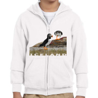 Iceland Puffin T Shirt Youth Zipper Hoodie | Artistshot