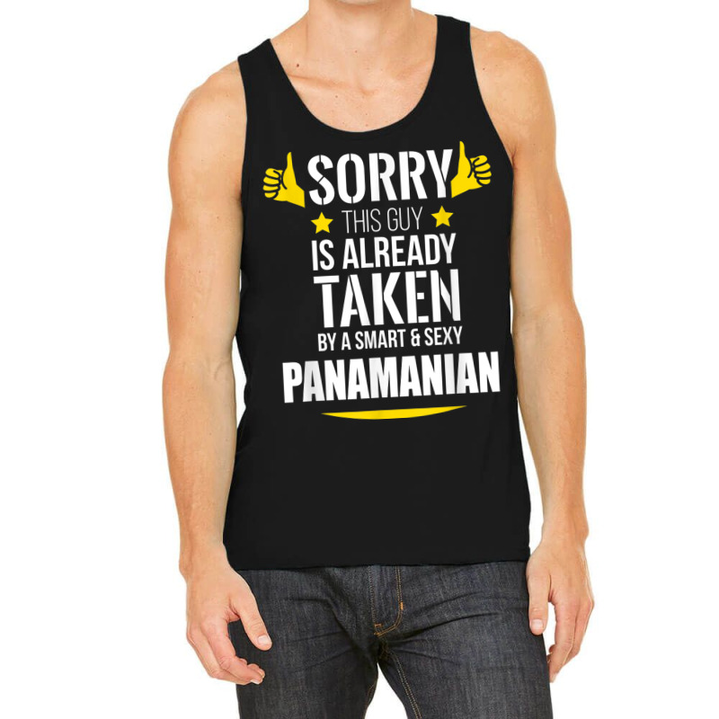 Guy Already Taken By A Smart And Sexy Panamanian T Shirt Tank Top by cm-arts | Artistshot