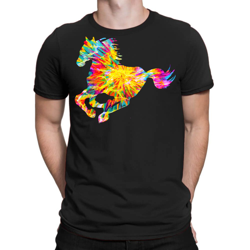 Tie Dye Horse T  Shirt T I E D Y E A B S T R A C T H O R S E T  Shirt T-shirt | Artistshot