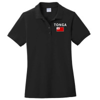 Tonga T Shirt Tongan Tee Flag Souvenir Gift Nuku Alofa T Shirt Ladies Polo Shirt | Artistshot