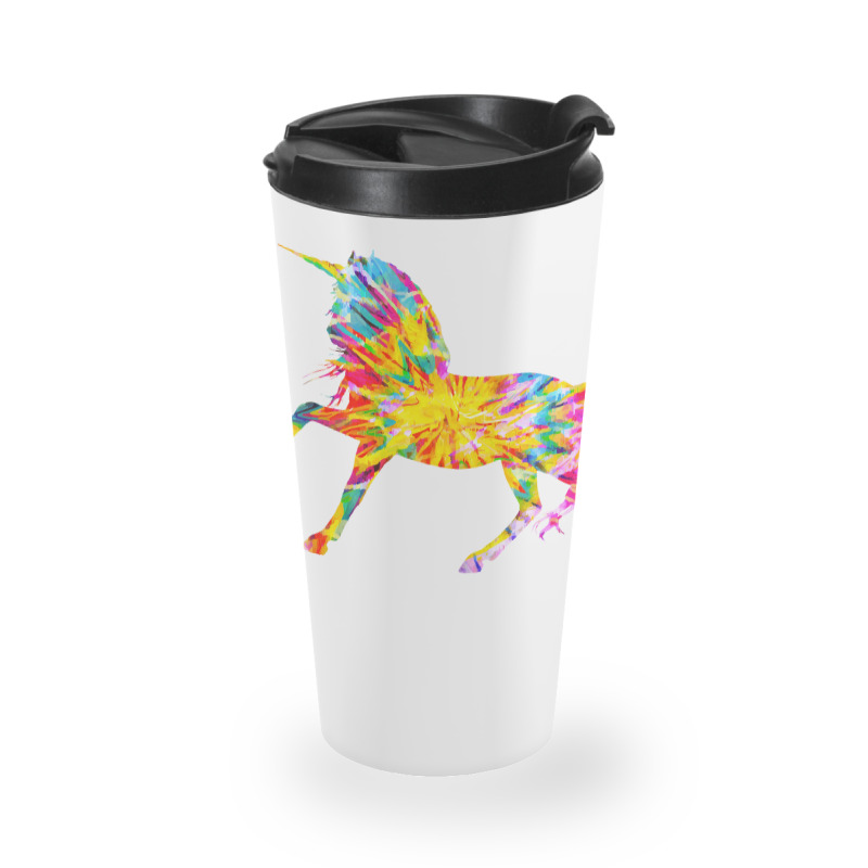 Tie Dye T  Shirt T I E D Y E U N I C O R N T  Shirt Travel Mug | Artistshot