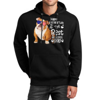 To The Best Bulldog Dad T  Shirt Happy Father's Day To The Best Bulldo Unisex Hoodie | Artistshot