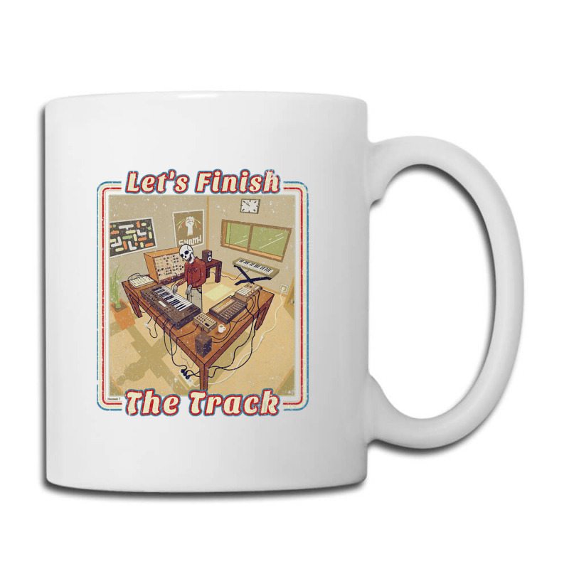 Electronic Music Producer With Synthesizer Coffee Mug | Artistshot