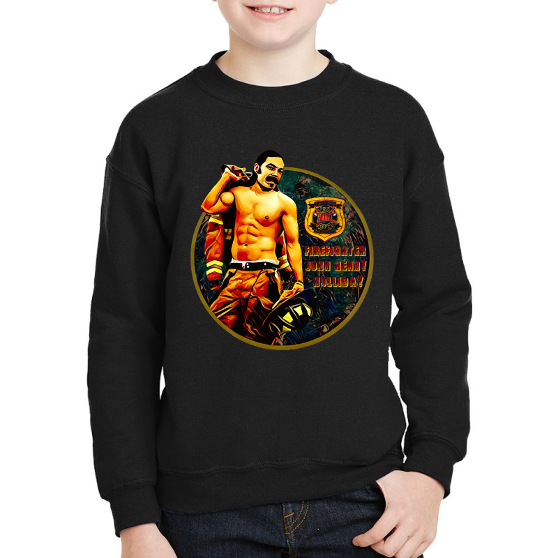 Purgatory Volunteer Fire Dept - Doc Holliday Youth Sweatshirt by laurynvanhoose | Artistshot