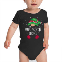 Burlington Gnome Family Matching Christmas Pajamas Baby Bodysuit | Artistshot