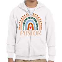 Pastor Rainbow Appreciation Day Hello Back To School T Shirt Youth Zipper Hoodie | Artistshot