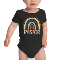 Pastor Rainbow Appreciation Day Hello Back To School T Shirt Baby Bodysuit | Artistshot