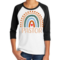 Pastor Rainbow Appreciation Day Hello Back To School T Shirt Youth 3/4 Sleeve | Artistshot