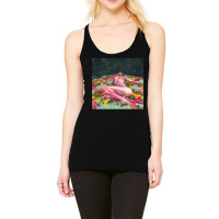 Woman In A Meadow, Artistic Nude Women, Woman In A Meadow Painting, Wo Racerback Tank | Artistshot