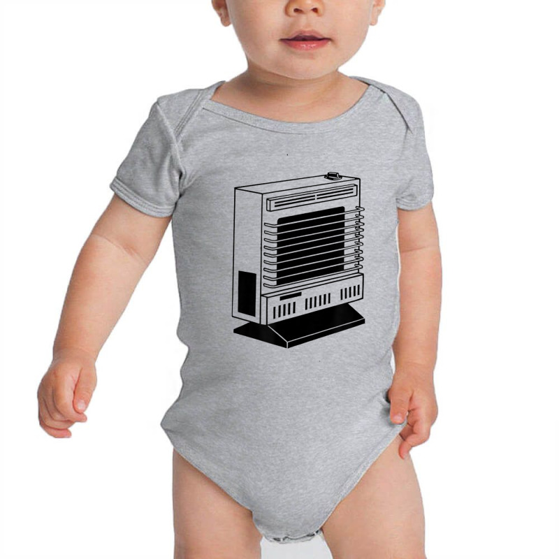 Retro Space Heater Print T Shirt Baby Bodysuit by cm-arts | Artistshot