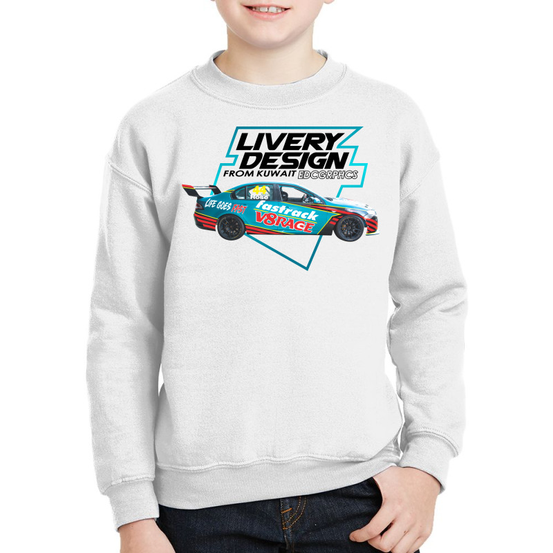 Liverky Design Youth Sweatshirt by alqamar | Artistshot