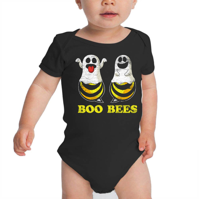 Boo Bees Halloween Baby Bodysuit | Artistshot