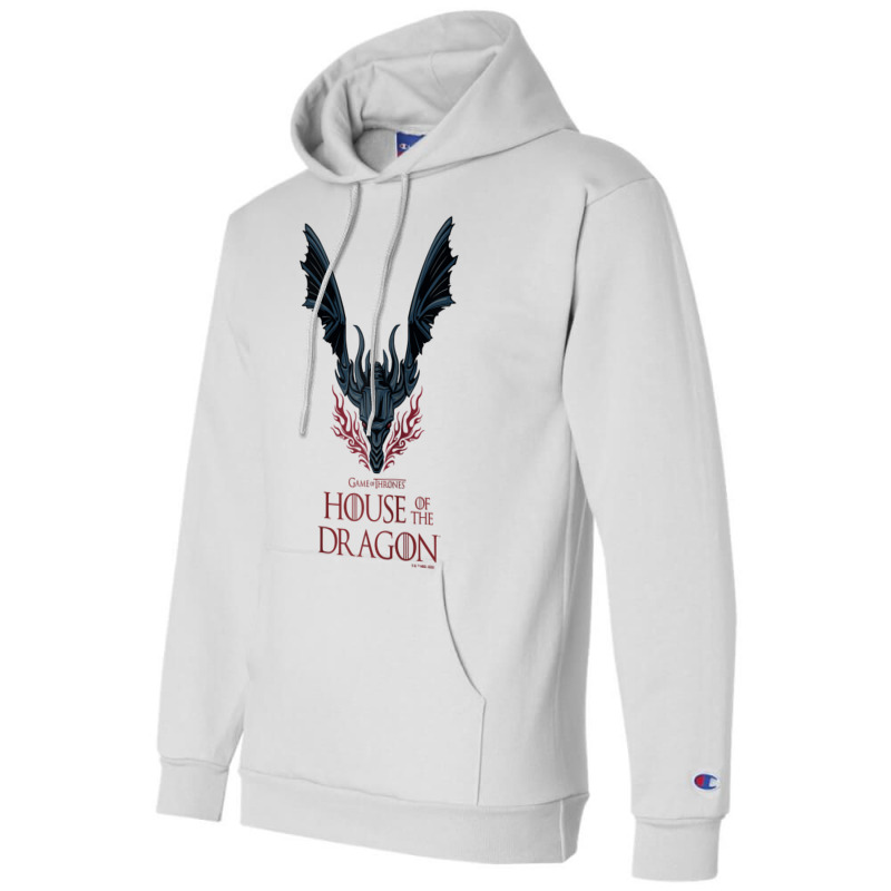 House Of The Dragon Dark Wings Spread Raglan Baseball Tee Champion Hoodie | Artistshot