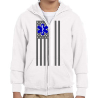 Ems Emt Emergency Medical Service First Responder Sweatshirt Youth Zipper Hoodie | Artistshot