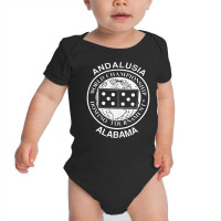 Andalusia Alabama, Andalusia, Alabama, Andalusia Alabamas, The Andalus Baby Bodysuit | Artistshot