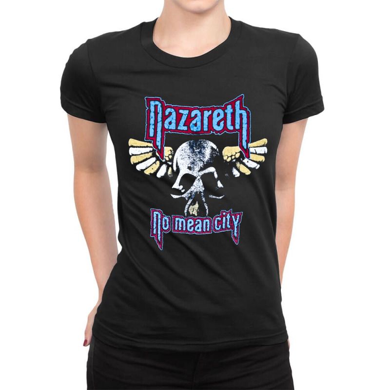 Nazareth No Mean City,  Nazareth, No Mean City, Nazareth No Mean City  Ladies Fitted T-Shirt by SHOPERTHUY | Artistshot