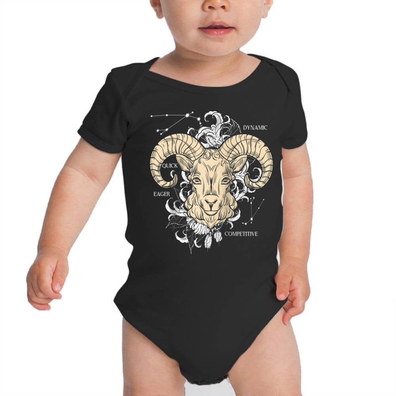 Zodiac Sign Capricorn Raglan Baseball Tee Baby Bodysuit | Artistshot