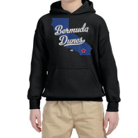 Bermuda Dunes California Ca Map Youth Hoodie | Artistshot