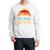 I Hate Pulling Out Pontoon Captain Funny Boat Tank Top Crewneck Sweatshirt | Artistshot