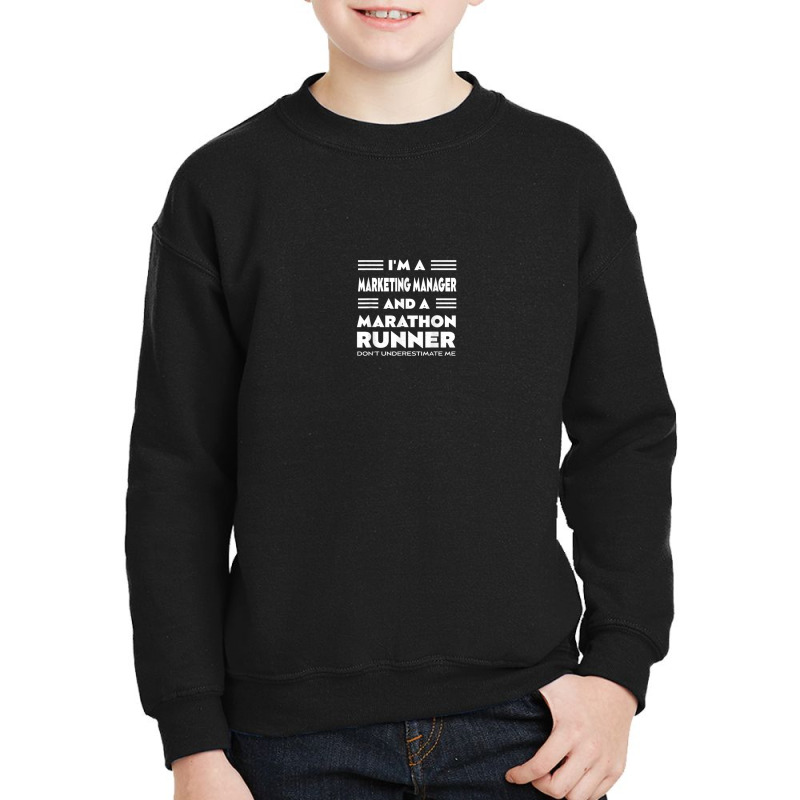 Humor Marketing Officer Sports Sayings Youth Sweatshirt by Fly | Artistshot