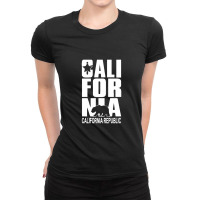 California Republic Ladies Fitted T-shirt | Artistshot