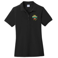 Love Camping I Hate People Ladies Polo Shirt | Artistshot