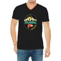 Love Camping I Hate People V-neck Tee | Artistshot