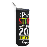 Funny Proud Stepdad Of A Class Of 2023 2nd Grade Graduate Skinny Tumbler | Artistshot