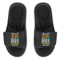 Funny Proud Stepdad Of A Class Of 2023 2nd Grade Graduate Slide Sandal | Artistshot