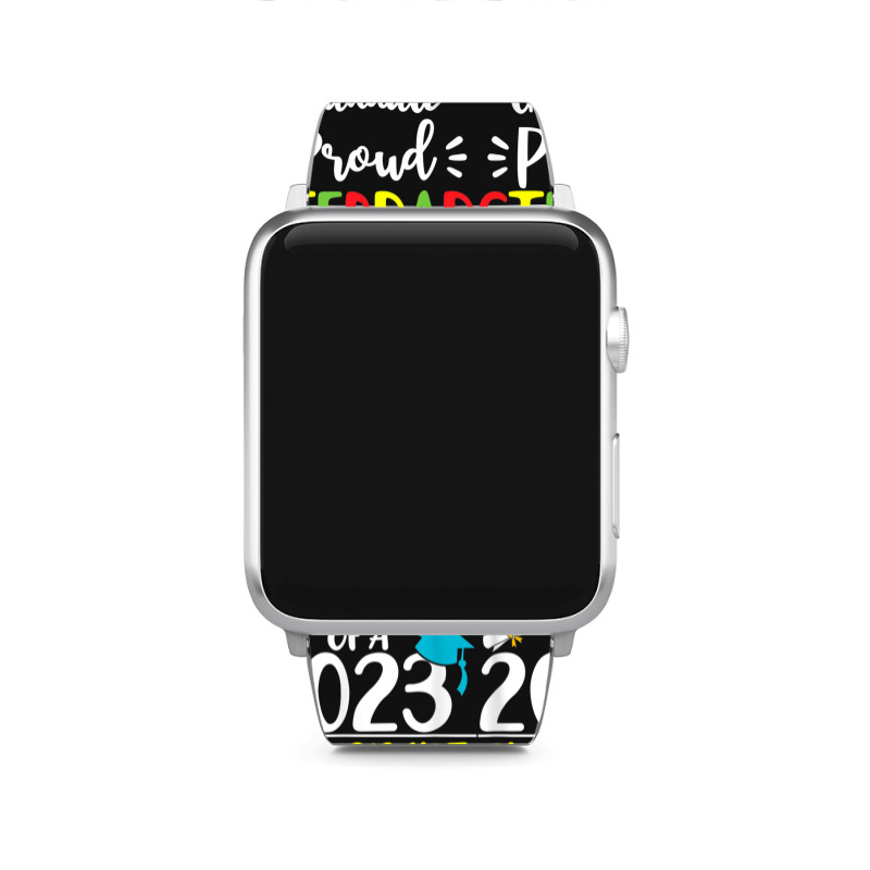 Funny Proud Stepdad Of A Class Of 2023 2nd Grade Graduate Apple Watch Band | Artistshot