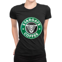 Stargate Sg1, Stargate Coffee, Coffee, Stargate, Sg1, Coffee Mug, Cera Ladies Fitted T-shirt | Artistshot