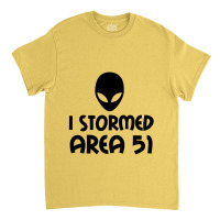 I Stormed Area 51 Alien Fan Classic T-shirt | Artistshot