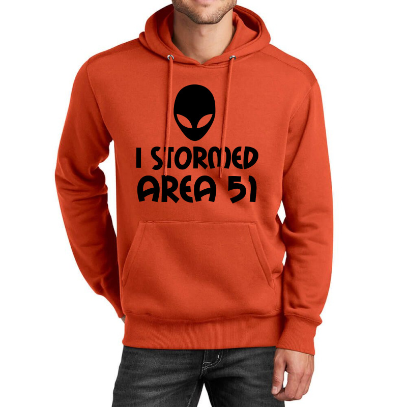 I Stormed Area 51 Alien Fan Unisex Hoodie by Perfect Designers | Artistshot