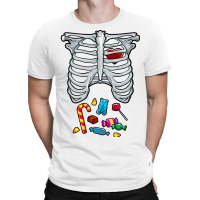 Halloween Costume Xray Skeleton Rib Heart Candy Adult Kids T-shirt | Artistshot