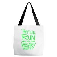 They Will Run And Not Grow Weary Isaiah 4631 Christian Premium T Shirt Tote Bags | Artistshot