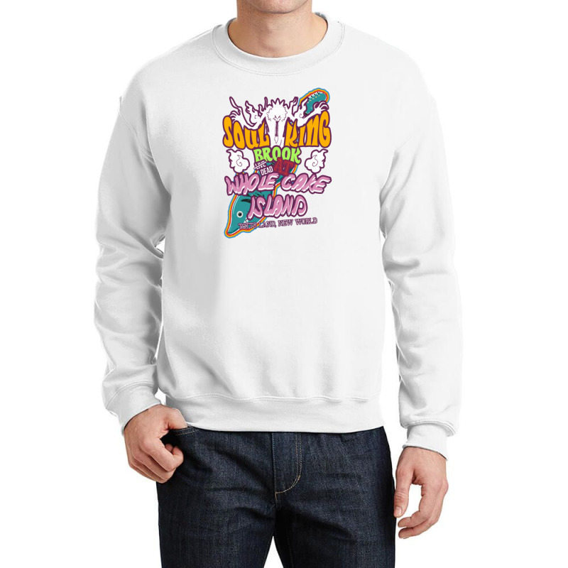 Soul King At Whole Cake Island Crewneck Sweatshirt | Artistshot